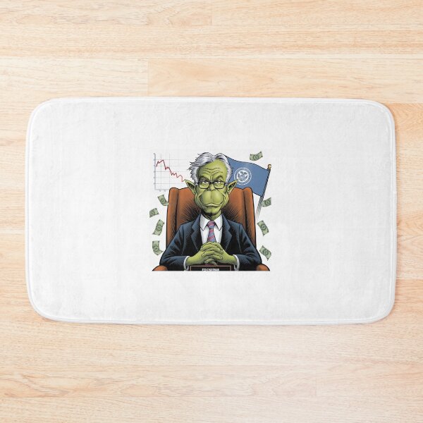 Item preview, Jerome Powell The Grinch - The Fed is here to ruin your bullish Christmas designed and sold by Fanaticos.