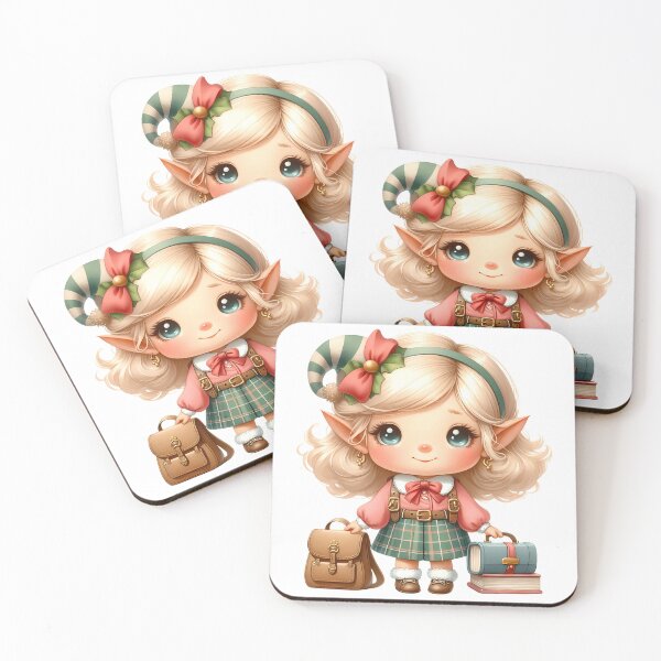 Item preview, A0609 Little Elf – Enchanting and Whimsical Illustration, Perfect for Holiday Decor, Children’s Rooms, or as a Magical Gift designed and sold by angieart68.