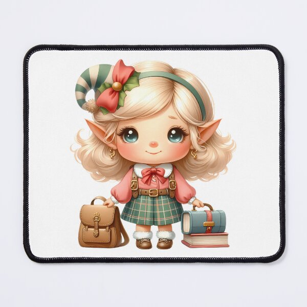 Item preview, A0609 Little Elf – Enchanting and Whimsical Illustration, Perfect for Holiday Decor, Children’s Rooms, or as a Magical Gift designed and sold by angieart68.
