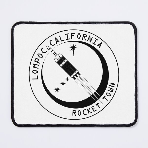 Item preview, Rocket Town, Lompoc California Black logo designed and sold by DesignsPrints.