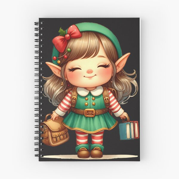 Item preview, A0609 Little Elf – Enchanting and Whimsical Illustration, Perfect for Holiday Decor, Children’s Rooms, or as a Magical Gift designed and sold by angieart68.