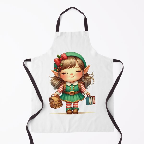Item preview, A0609 Little Elf – Enchanting and Whimsical Illustration, Perfect for Holiday Decor, Children’s Rooms, or as a Magical Gift designed and sold by angieart68.