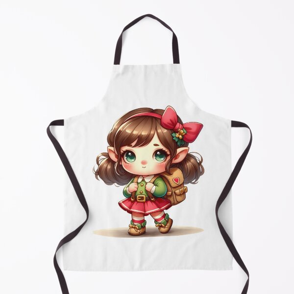 Item preview, A0609 Little Elf – Enchanting and Whimsical Illustration, Perfect for Holiday Decor, Children’s Rooms, or as a Magical Gift designed and sold by angieart68.