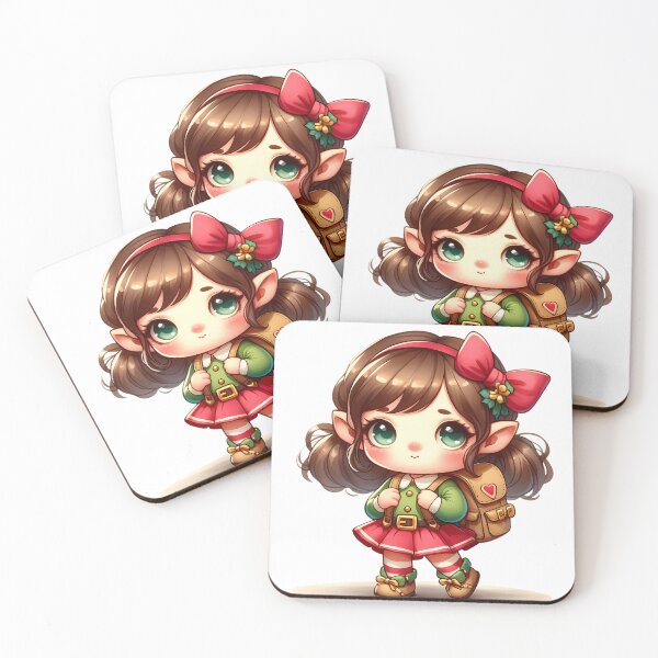 Item preview, A0609 Little Elf – Enchanting and Whimsical Illustration, Perfect for Holiday Decor, Children’s Rooms, or as a Magical Gift designed and sold by angieart68.