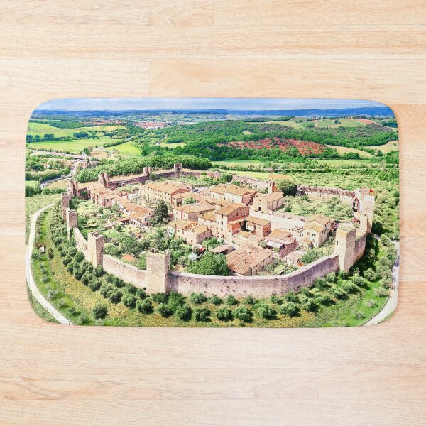 Item preview, Monterriggioni - Tuscany Italy Walled Medieval Town designed and sold by Adam Gormley.