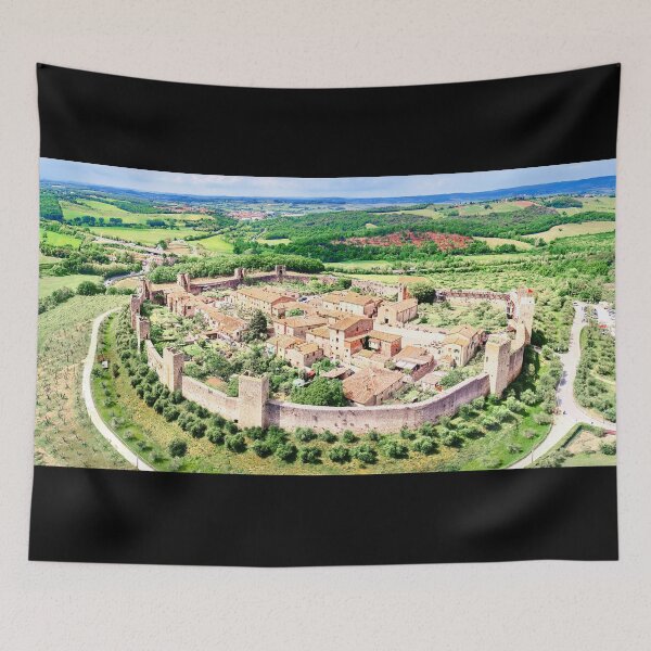 Item preview, Monterriggioni - Tuscany Italy Walled Medieval Town designed and sold by Adam Gormley.