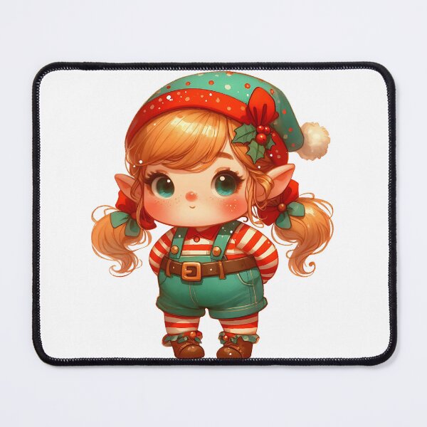Item preview, A0609 Little Elf – Enchanting and Whimsical Illustration, Perfect for Holiday Decor, Children’s Rooms, or as a Magical Gift designed and sold by angieart68.