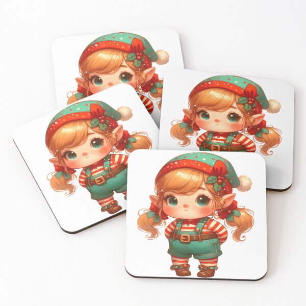 Item preview, A0609 Little Elf – Enchanting and Whimsical Illustration, Perfect for Holiday Decor, Children’s Rooms, or as a Magical Gift designed and sold by angieart68.