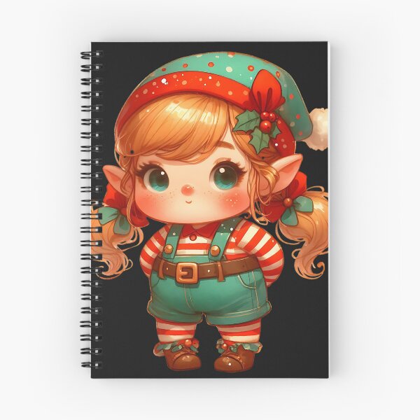 Item preview, A0609 Little Elf – Enchanting and Whimsical Illustration, Perfect for Holiday Decor, Children’s Rooms, or as a Magical Gift designed and sold by angieart68.
