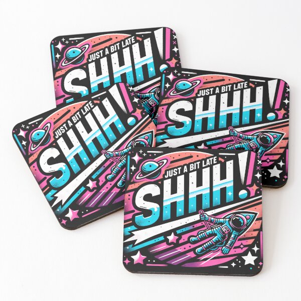 Item preview, SHHH! - Astronaut , Just A Bit Late designed and sold by Eksama Design.