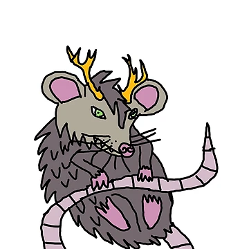 Artwork thumbnail, Opossalope small by RAD5
