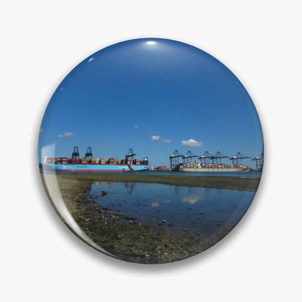 Item preview, Felixstowe Docks from Shotley Gate designed and sold by wiggyofipswich.