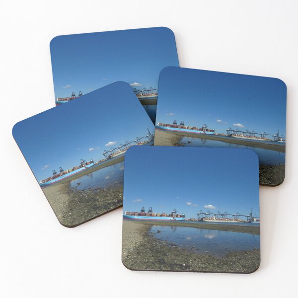 Item preview, Felixstowe Docks from Shotley Gate designed and sold by wiggyofipswich.