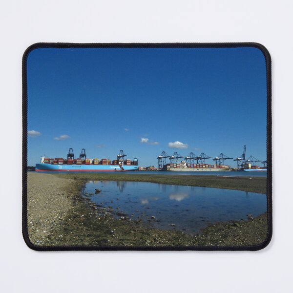 Item preview, Felixstowe Docks from Shotley Gate designed and sold by wiggyofipswich.