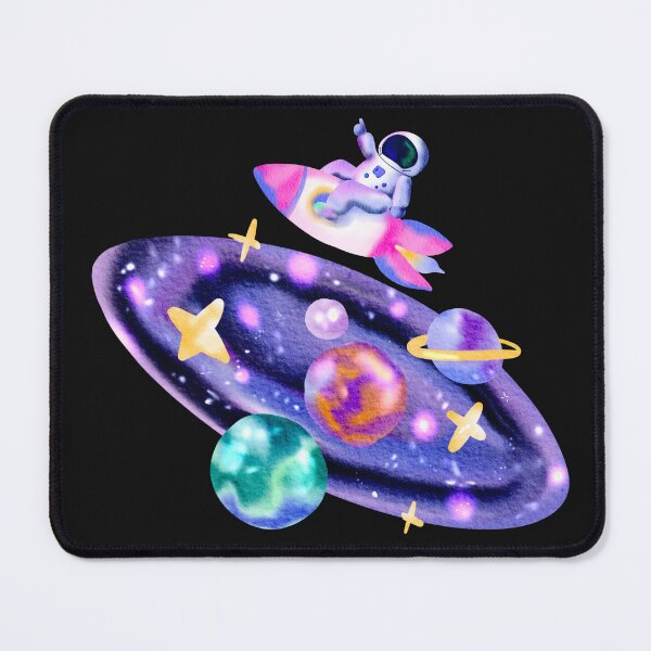 Item preview, Astronaut Adventure in a Colorful Galaxy designed and sold by hallwell.