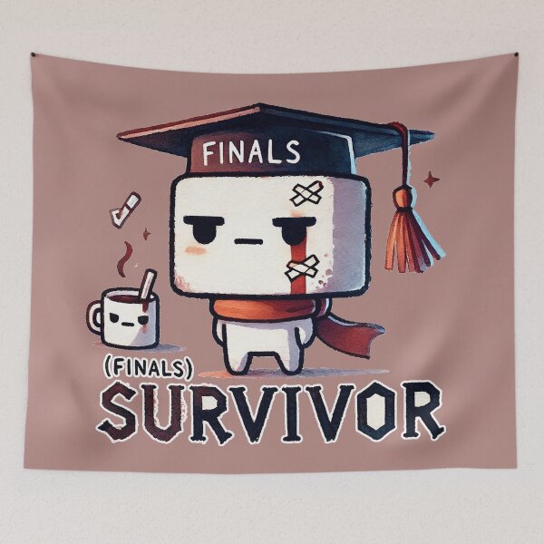 Item preview,  Finals exam Smart Gartoon " Finals Survivor" designed and sold by Nanthanon.