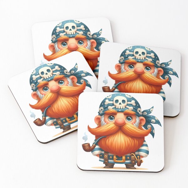 Item preview, A0611 Whimsical Pirate Sailor – Playful Nautical Artwork, Perfect for Kids’ Rooms, Party Decor, or as a Unique and Adventurous Gift designed and sold by angieart68.
