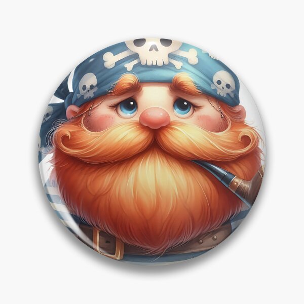 Item preview, A0611 Whimsical Pirate Sailor – Playful Nautical Artwork, Perfect for Kids’ Rooms, Party Decor, or as a Unique and Adventurous Gift designed and sold by angieart68.