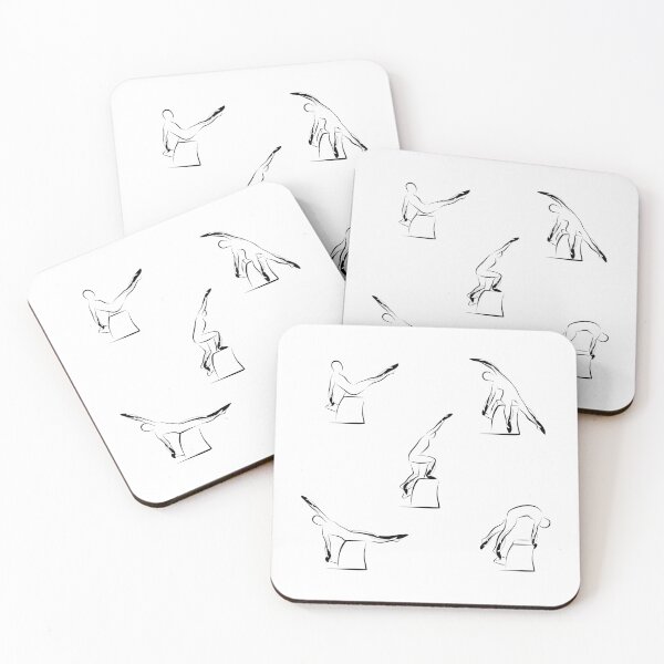 Artikelvorschau, Pilates Wunda Stuhl Sticker Pack entworfen und verkauft von sashica.