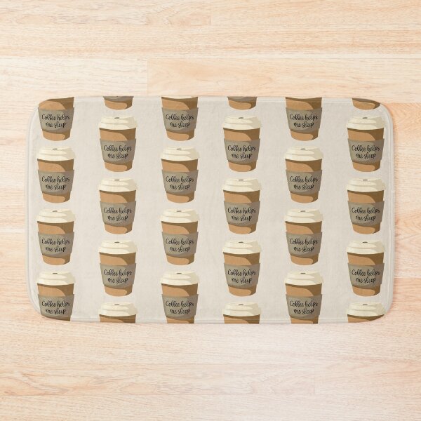 Item preview, Coffee Helps Me Sleep designed and sold by Dani Moffet.