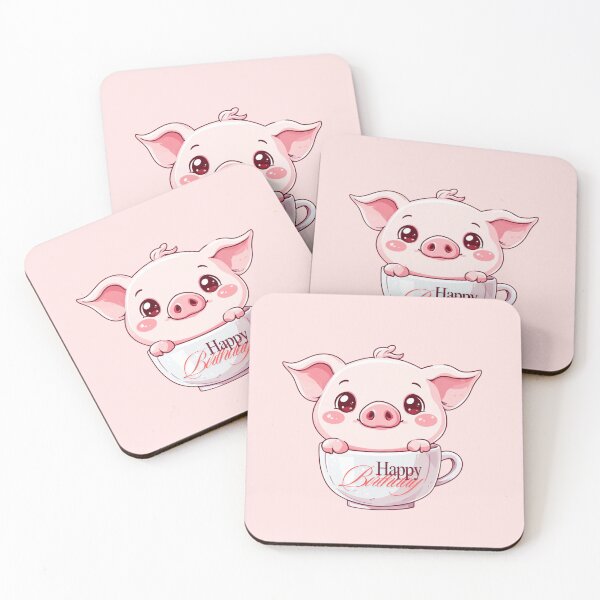 Item preview, Pig- happy birthday  designed and sold by Mini-magaze.