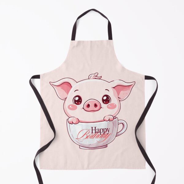 Item preview, Pig- happy birthday designed and sold by Mini-magaze.