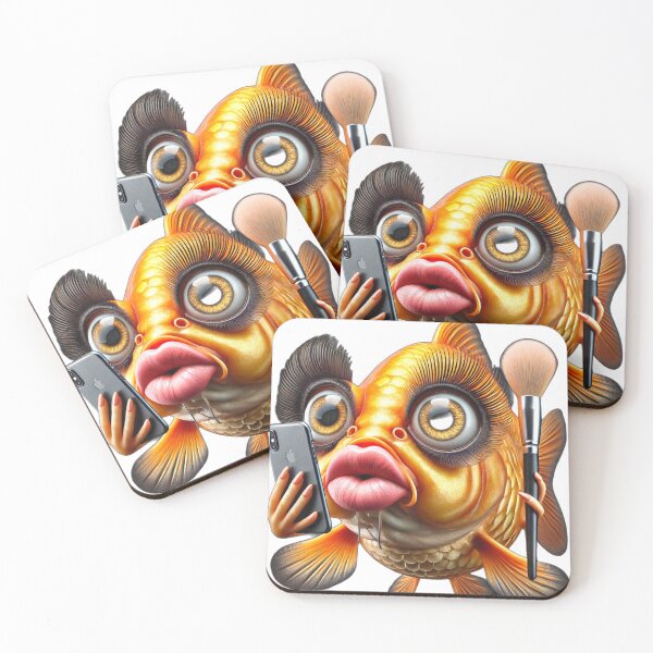 Item preview, Funny goldfish design designed and sold by Dan9010.