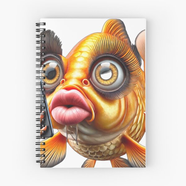 Item preview, Funny goldfish design designed and sold by Dan9010.