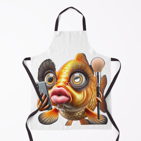 Item preview, Funny goldfish design designed and sold by Dan9010.