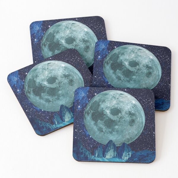 Item preview, Nighttime Mountainscape designed and sold by berwies-artwork.