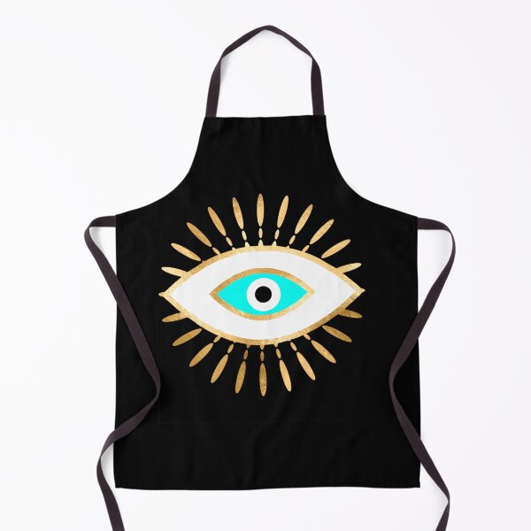 Item preview, Ha.msa Ev.il Eye Gold Foil Print designed and sold by rbc-wrights.