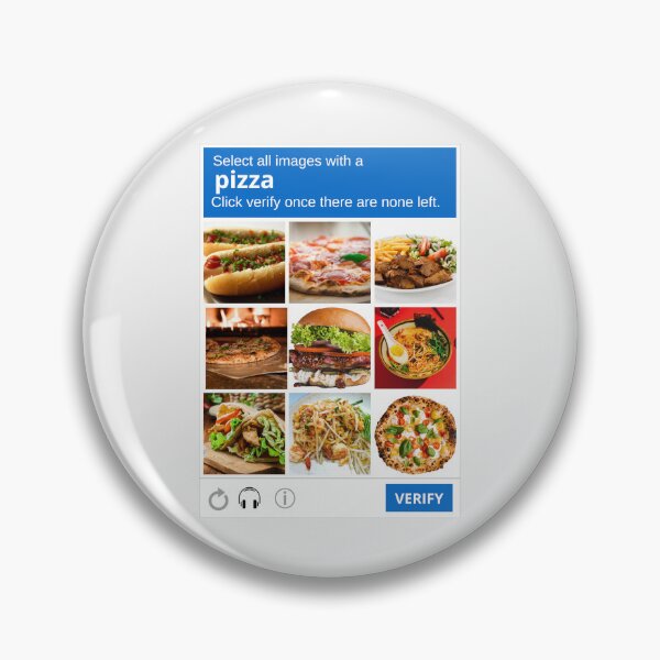 Item preview, Captcha Test Pizza Quest designed and sold by SplashTastic.