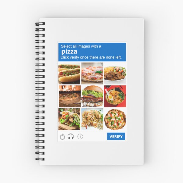 Item preview, Captcha Test Pizza Quest designed and sold by SplashTastic.