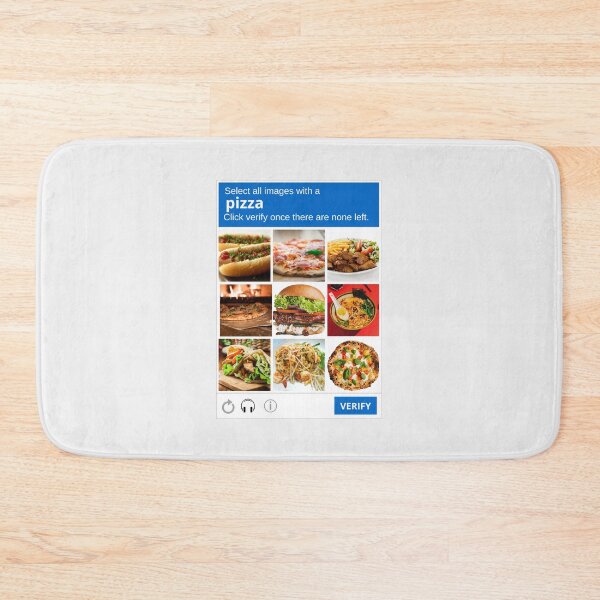 Item preview, Captcha Test Pizza Quest designed and sold by SplashTastic.