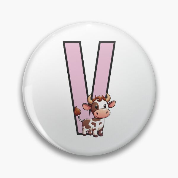 Item preview, Alphabetical Cow - Letter V in the Spanish alphabet designed and sold by charlypicazo.