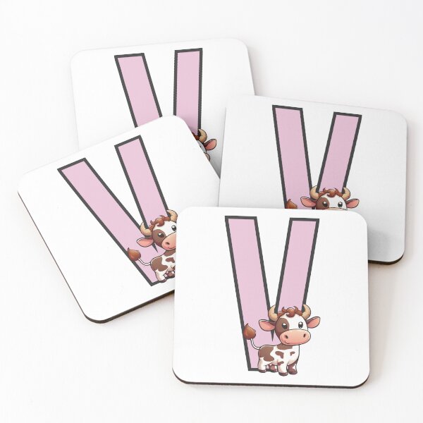 Item preview, Alphabetical Cow - Letter V in the Spanish alphabet designed and sold by charlypicazo.