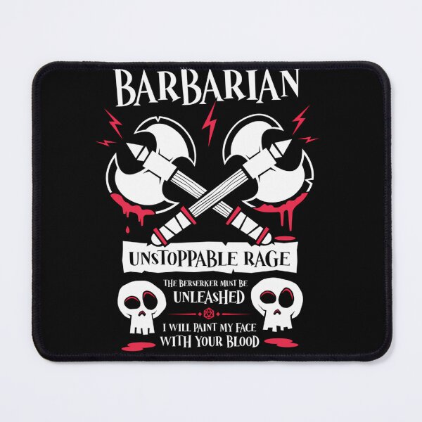 Item preview, D.d Rog.ue Barb.arian - Dungeons  Dragons designed and sold by rbc-wrights.