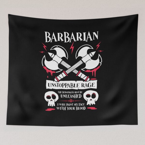 Item preview, D.d Rog.ue Barb.arian - Dungeons  Dragons designed and sold by rbc-wrights.