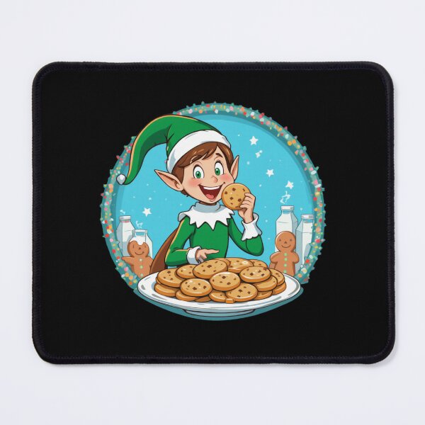 Item preview, Elf Enjoying Cookies designed and sold by subhamkapoor.