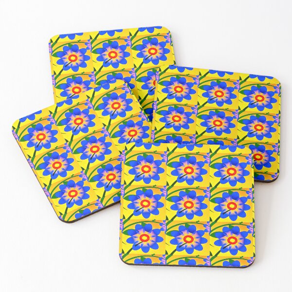Artikelvorschau, Niedliches abstraktes Blumenmuster entworfen und verkauft von Patternflower.