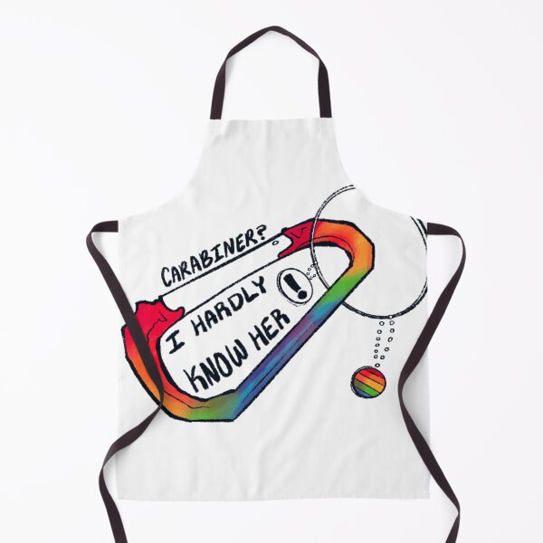 Item preview, Carabiner? I hardly know her! (Rainbow) designed and sold by eversiren.