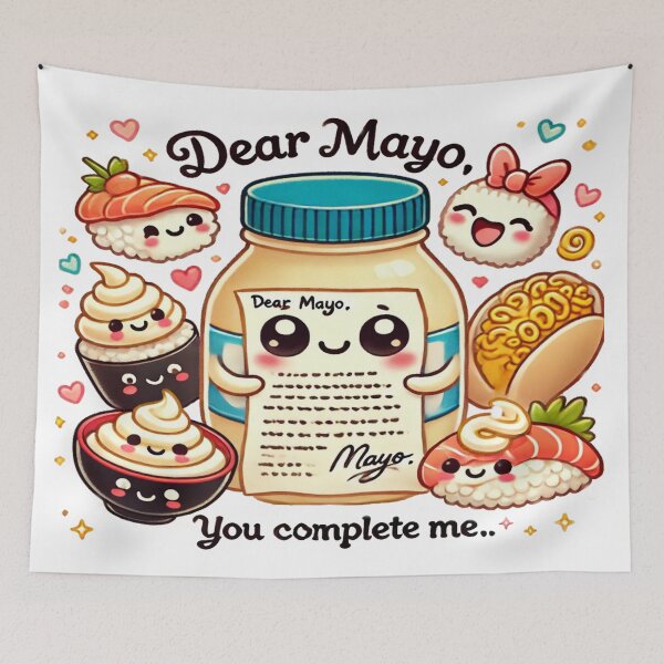 Item preview, Dear Mayo, You Complete Me- Love Letter to Mayo designed and sold by Globalcitytees.