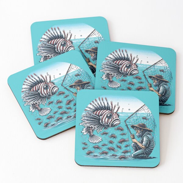 Item preview, Combatting Lionfish Invasion for Ecosystems designed and sold by EcoArtShop.