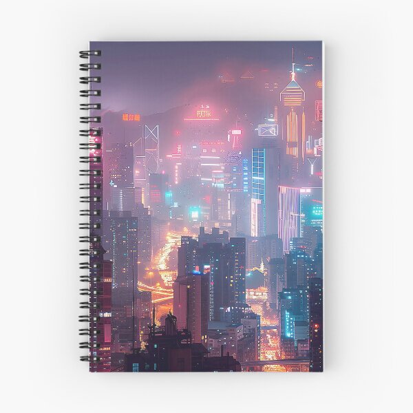 Item preview, Vibrant Cityscape Nightfall A Study of Urban Environment. designed and sold by CheerForGoods.