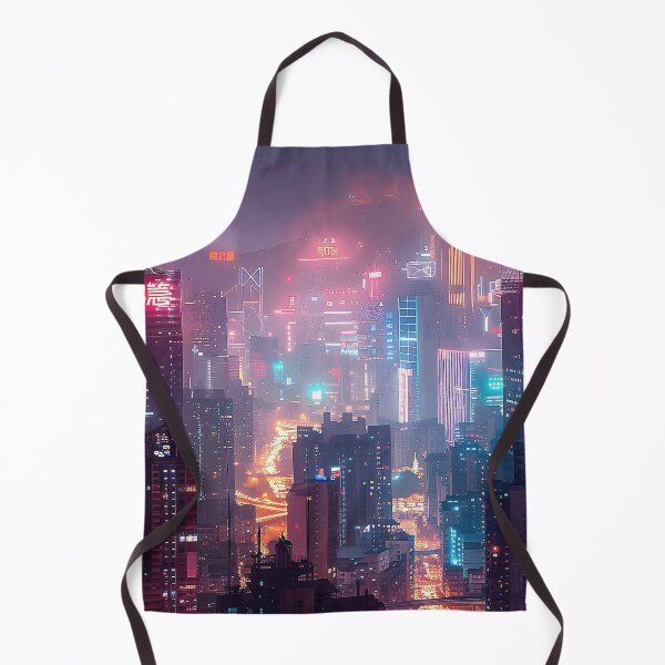Item preview, Vibrant Cityscape Nightfall A Study of Urban Environment. designed and sold by CheerForGoods.