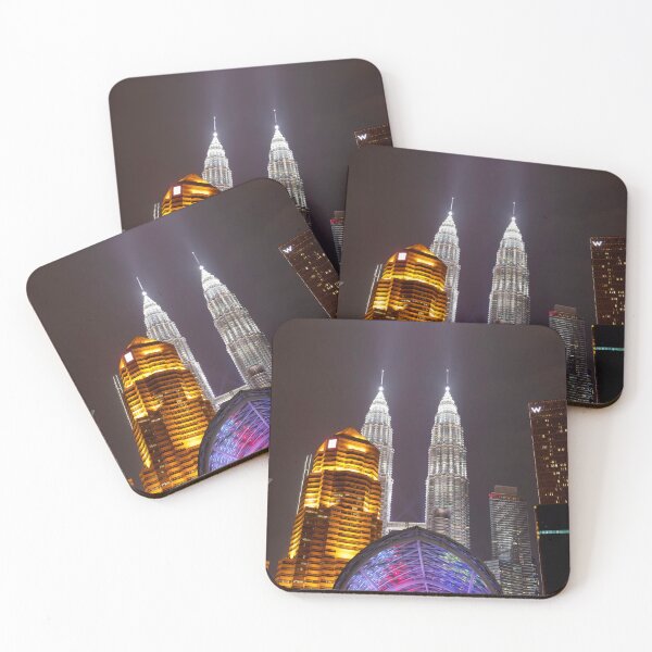 Item preview, Saloma bridge and Petrona's towers, Kuala Lumpur, Malaysia, modern art, wall art, print, personalised gifts, custom printed gifts designed and sold by CameraDesign.