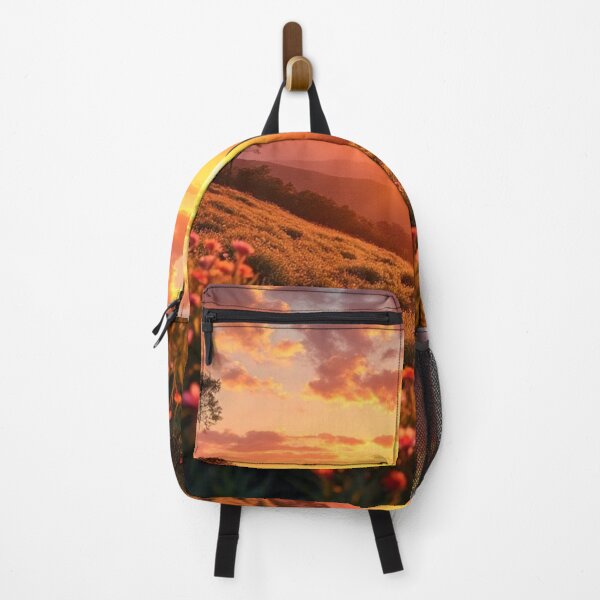 Item preview, Sunset Over Wildflowers designed and sold by NightsageArt.