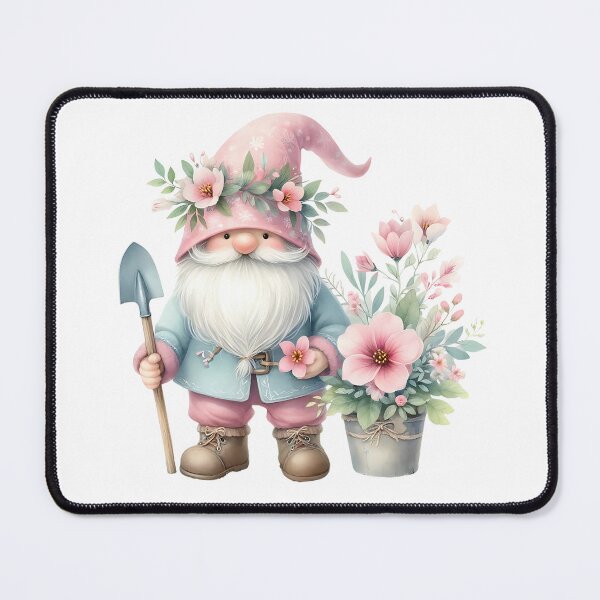 Item preview, A0613 Charming Garden Gnome – Whimsical Outdoor Decor, Perfect for Gardens, Homes, or as a Delightful Gift for Nature Lovers designed and sold by angieart68.