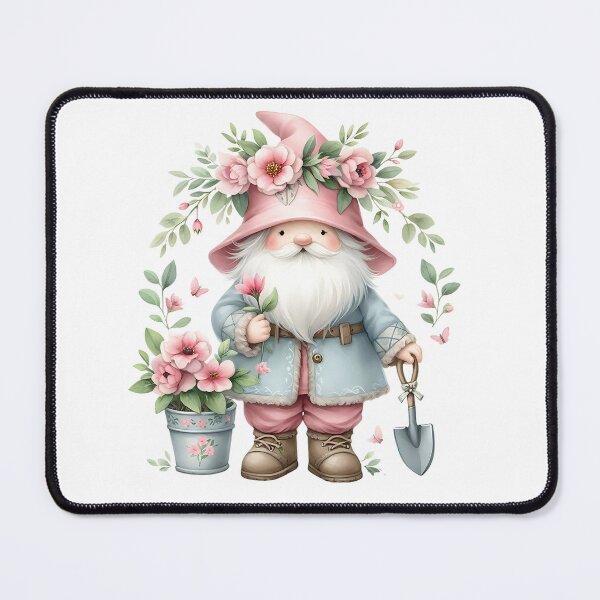Item preview, A0613 Charming Garden Gnome – Whimsical Outdoor Decor, Perfect for Gardens, Homes, or as a Delightful Gift for Nature Lovers designed and sold by angieart68.