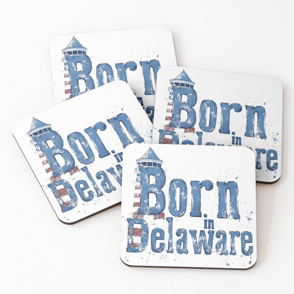 Item preview, Born in Delaware Coastal Lighthouse designed and sold by OriginalBeerCat.